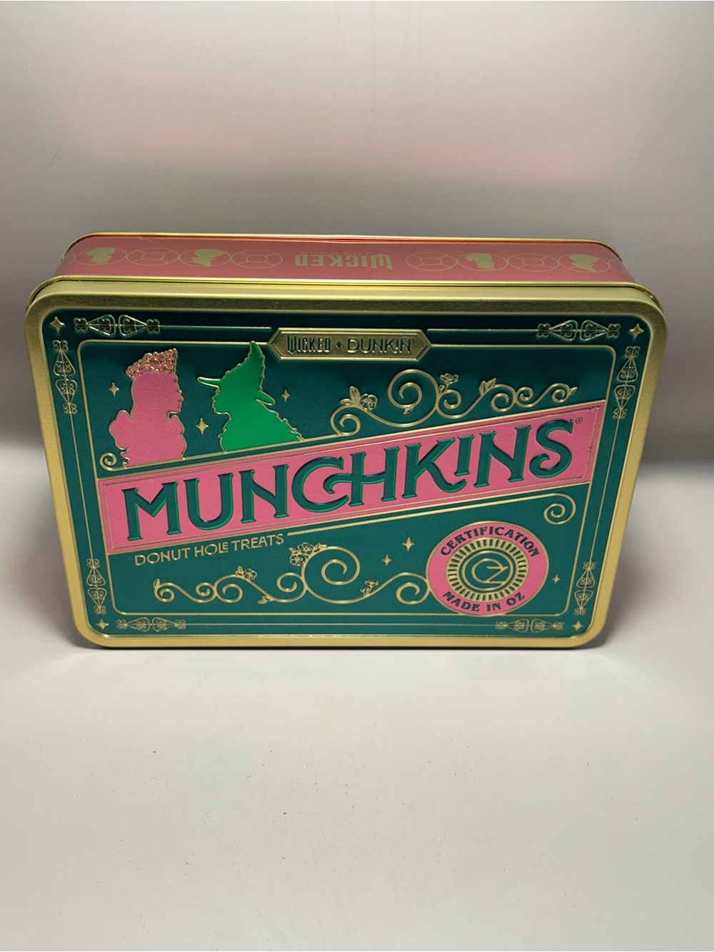 Dunkin' x Wicked Munchkins Tin Box - Collectable